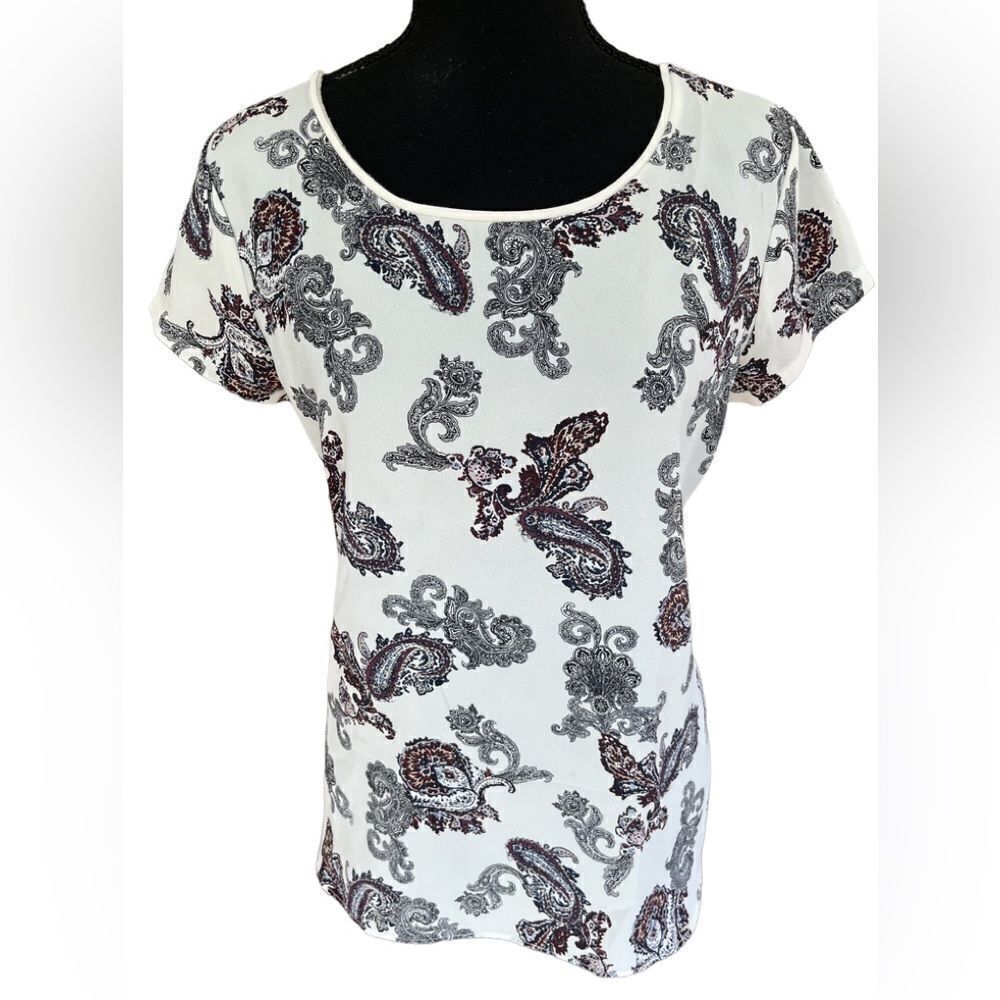 Ann Taylor short sleeved top, size S